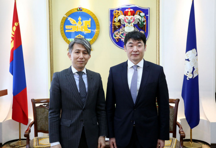 General Manager of Ulaanbaatar City met with representatives of JICA