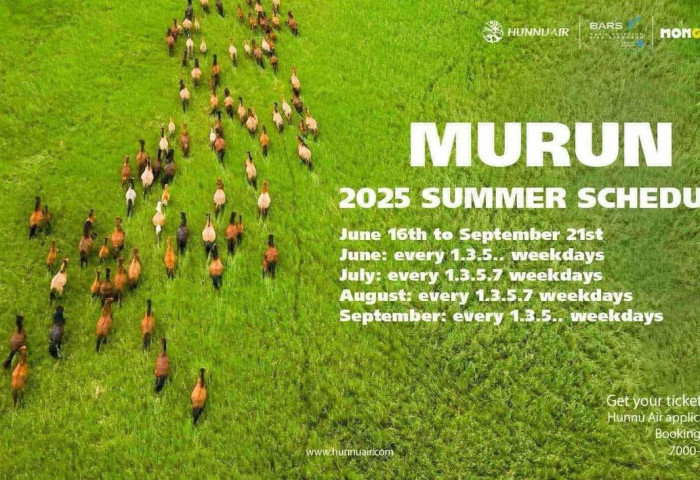 ​ We are glad to announce opening sales for MURUN-2025 SUMMER/AUTUMN flights.  ​