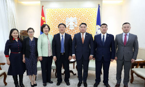 Meeting held with the representatives of the Inner Mongolia Autonomous Region of the People’s Republic of China