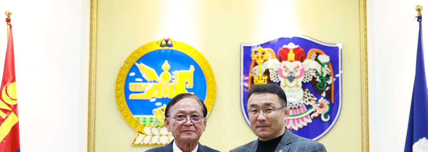 Former Cultural Envoy of Mongolia in the Republic of Korea Kim Koangsin awarded the Order of Polar Star