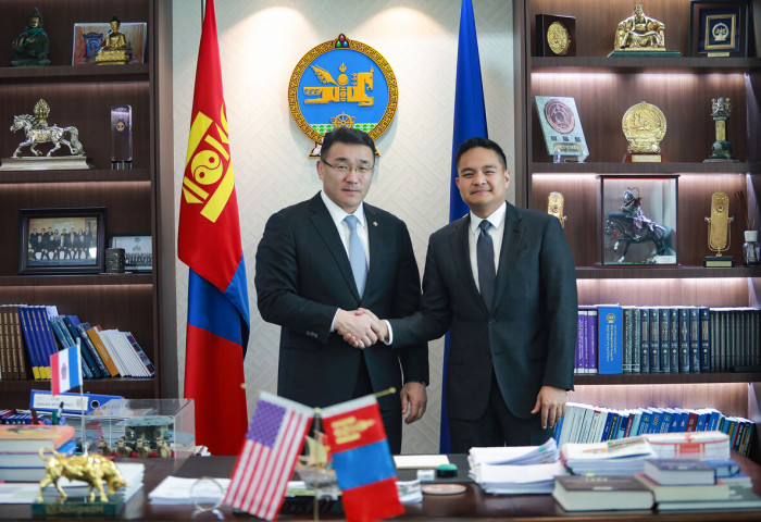 Mayor met with the U.S. Ambassador to Mongolia