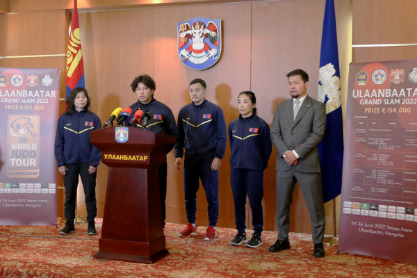 56 Mongolian athletes to participate in Ulaanbaatar Grand Slam 2022