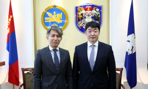 General Manager of Ulaanbaatar City met with representatives of JICA