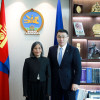 Views exchanged on cooperation with the WHO Representative